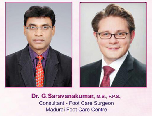 Dr G Saravanakumar Foot care surgeon
